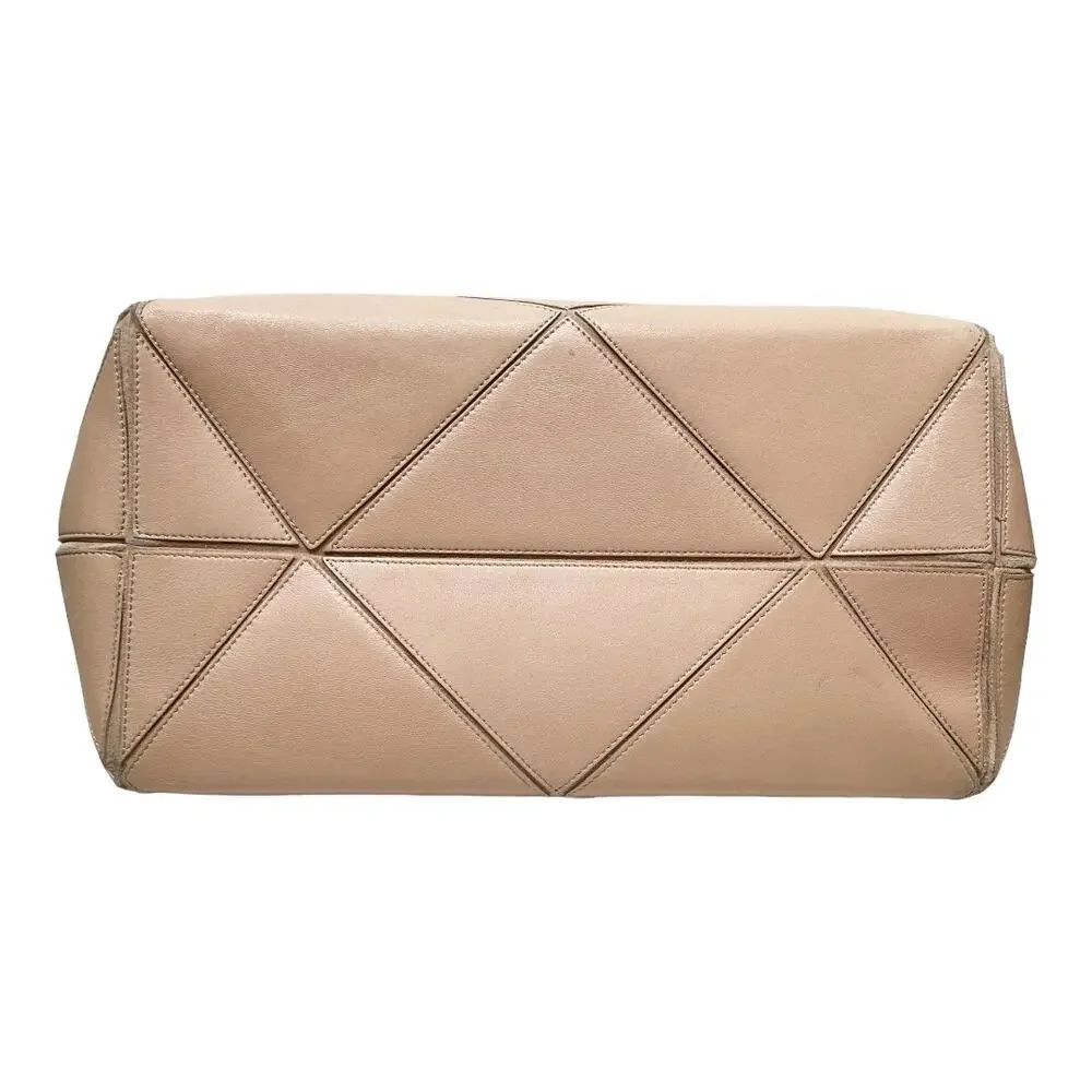 Roger Vivier Beige Leather Prismick Frame Bag Top Handle - Picture 6 of 10